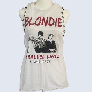 Blondie Tour Band Cutoff Tee